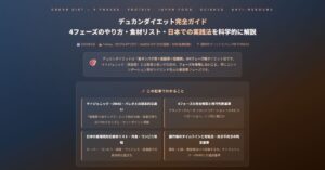 デュカンダイエット完全ガイド