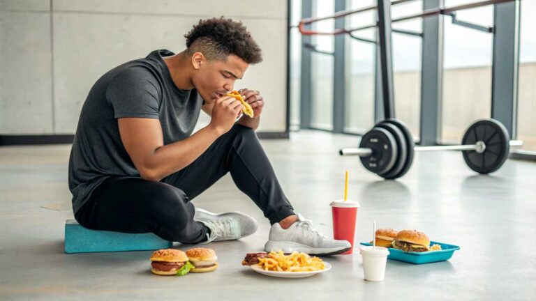 筋トレ後の最悪な食事