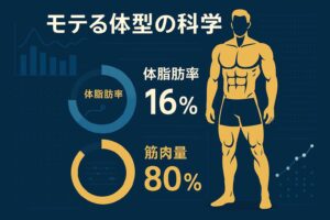 男性のモテる体型とは？
