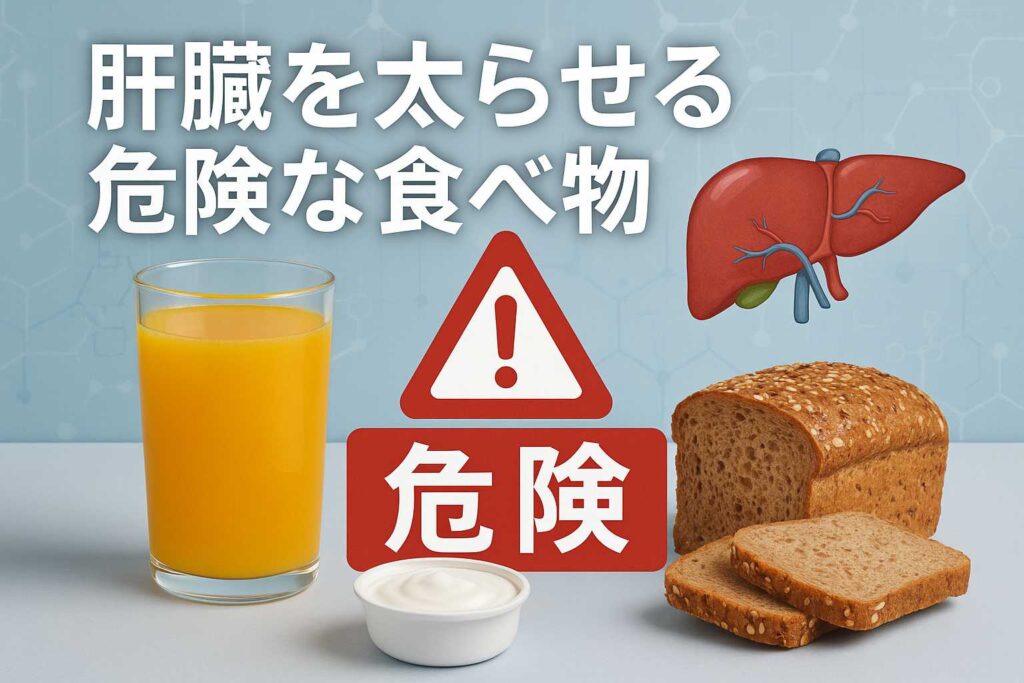 肝臓に悪い食べ物