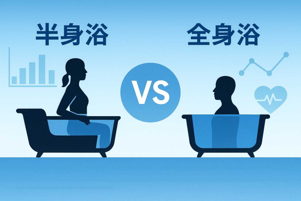 半身浴VS全身浴