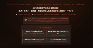 40代の代謝低下に効く食材10選