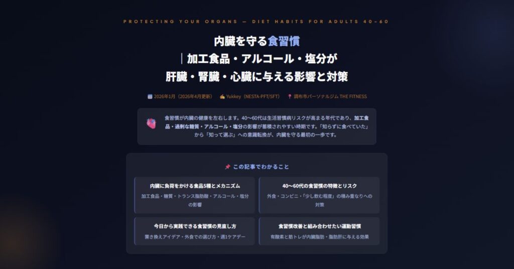 内臓を守る食習慣