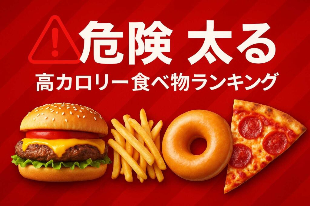 危険な高カロリー食べ物