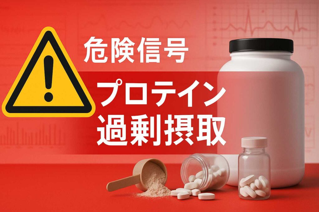 プロテインの過剰摂取は要注意