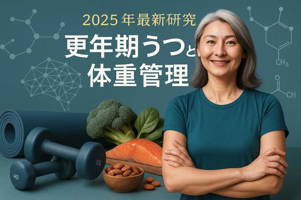 更年期うつと体重増加の科学的解決法