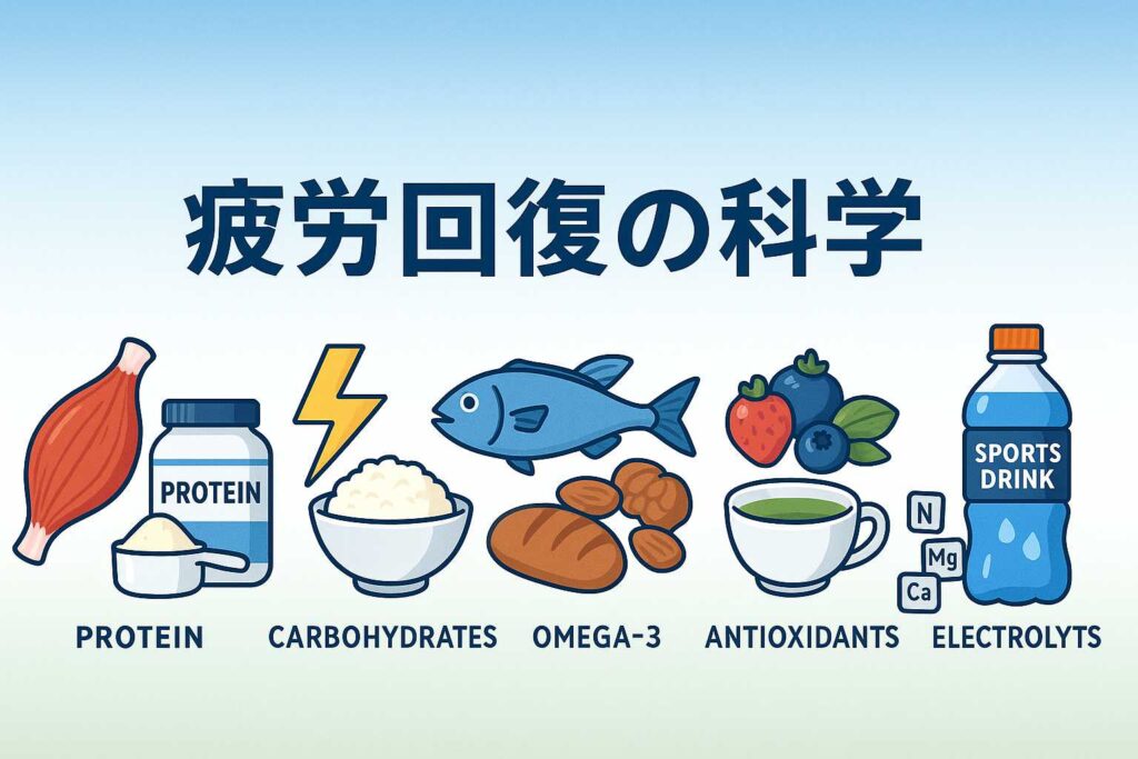 疲労回復に役立つ栄養素