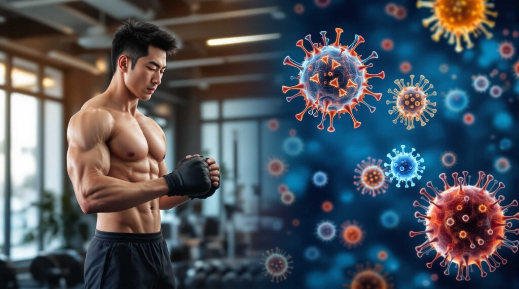 花粉症の人ほど筋肉がつきやすい