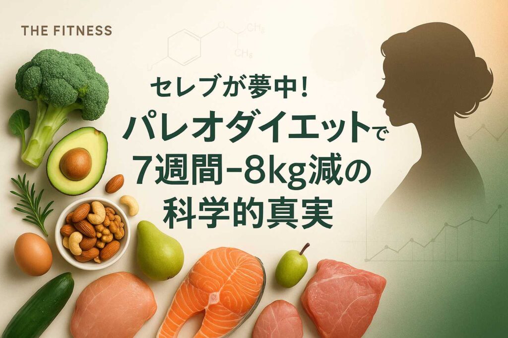 パレオダイエットで7週間-8kg減