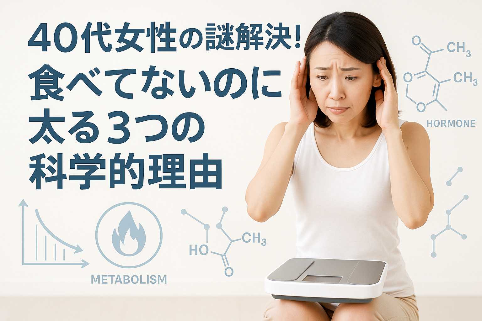 食べてないのに太る