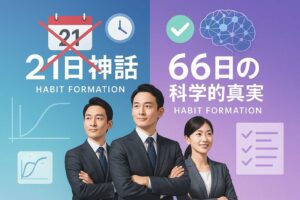 習慣形成の真実と確実な成功法則