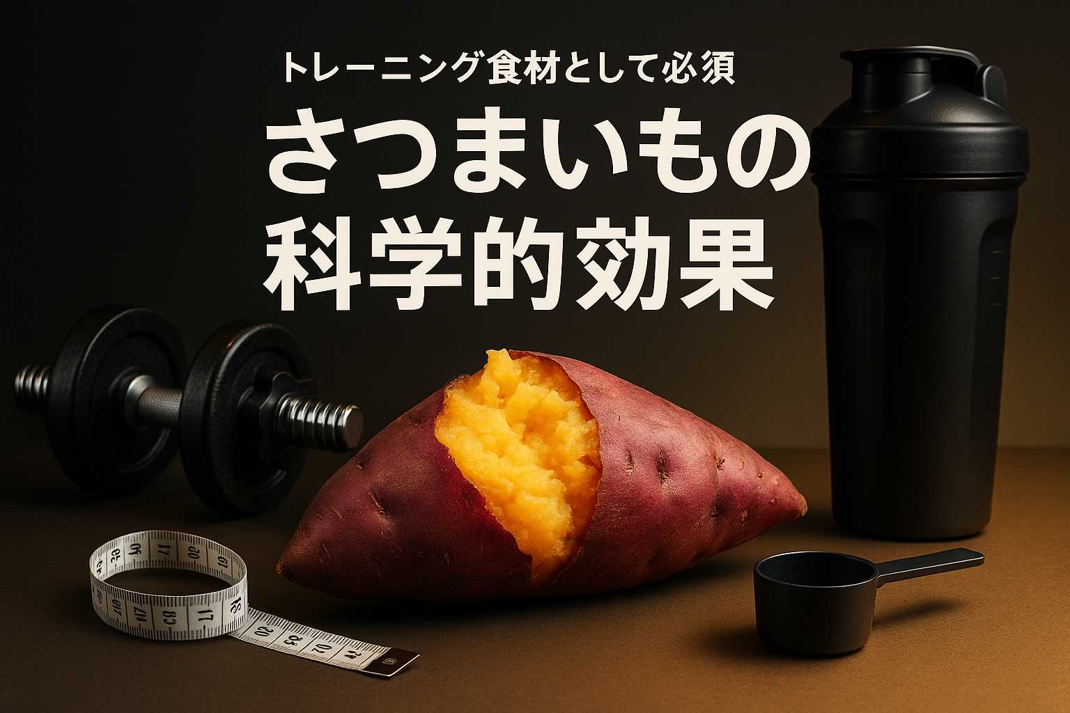 さつまいもの驚異的なトレーニング効果