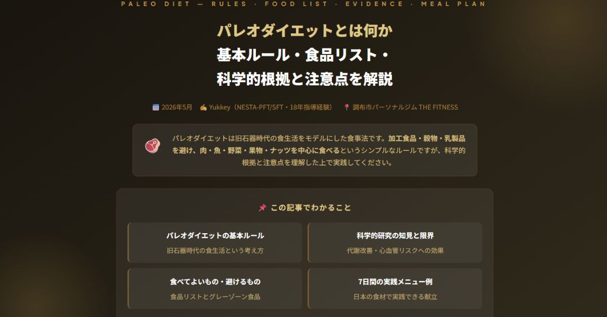 パレオダイエット