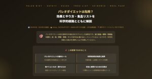 パレオダイエットは危険？