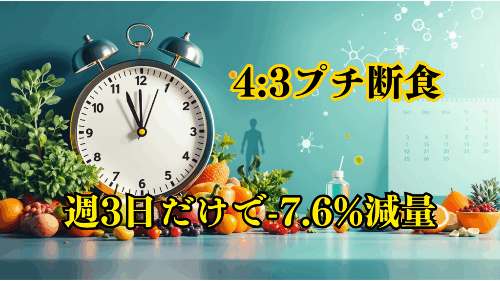 4:3プチ断食
