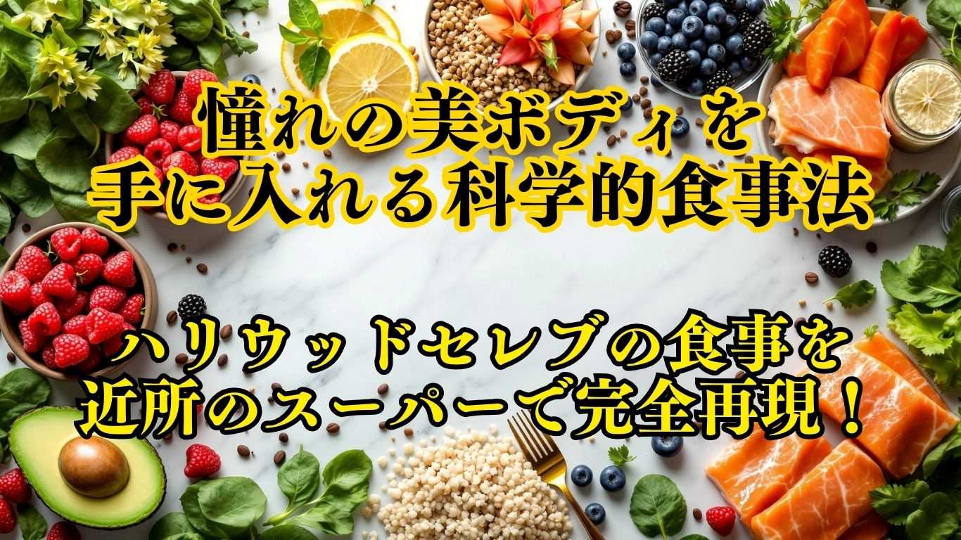 憧れの美ボディを手に入れる科学的食事法