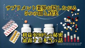 サプリメント業界の隠された真実