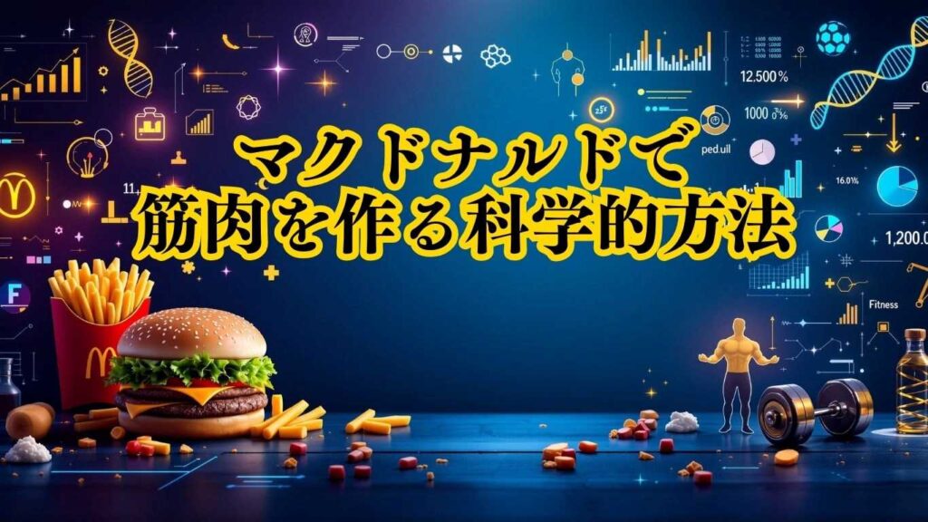 マクドナルドで筋肉をつける