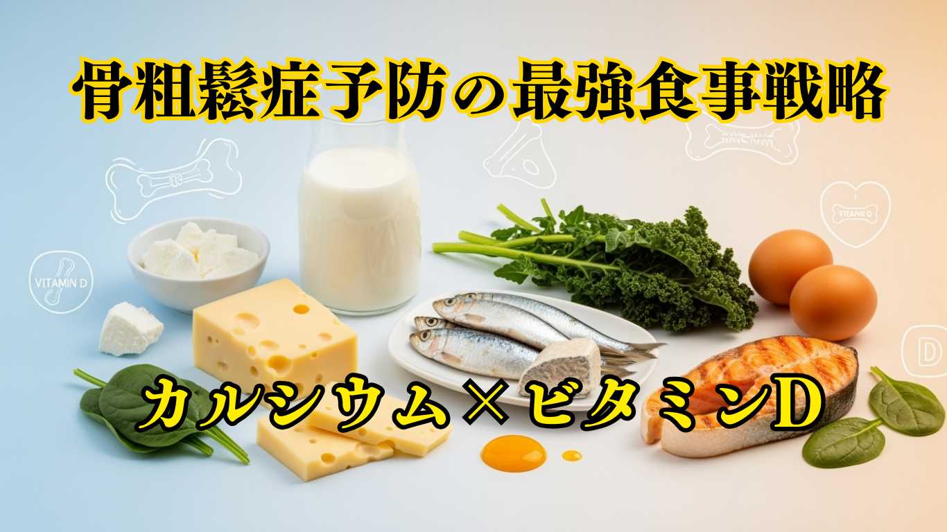 骨粗鬆症予防の決定版