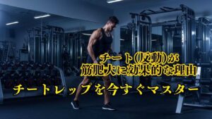 チート（反動）を使った筋トレ