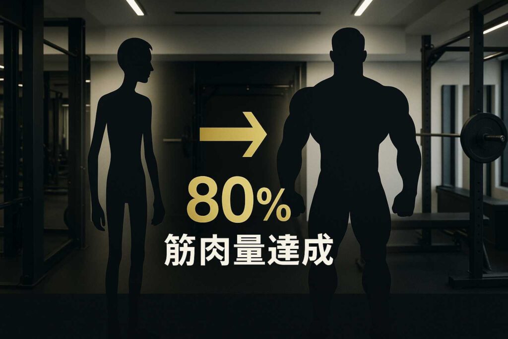 ガリガリ体型から理想の筋肉量