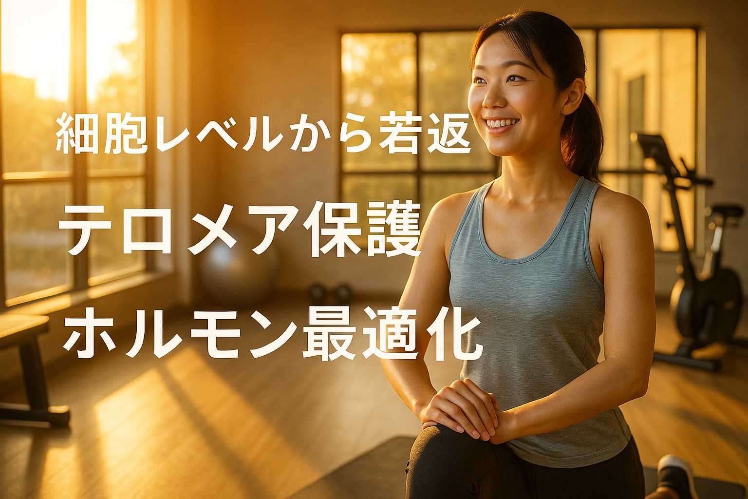 朝の5分運動で細胞レベルから若返る!テロメアを守る黄金の習慣 若返りの秘訣