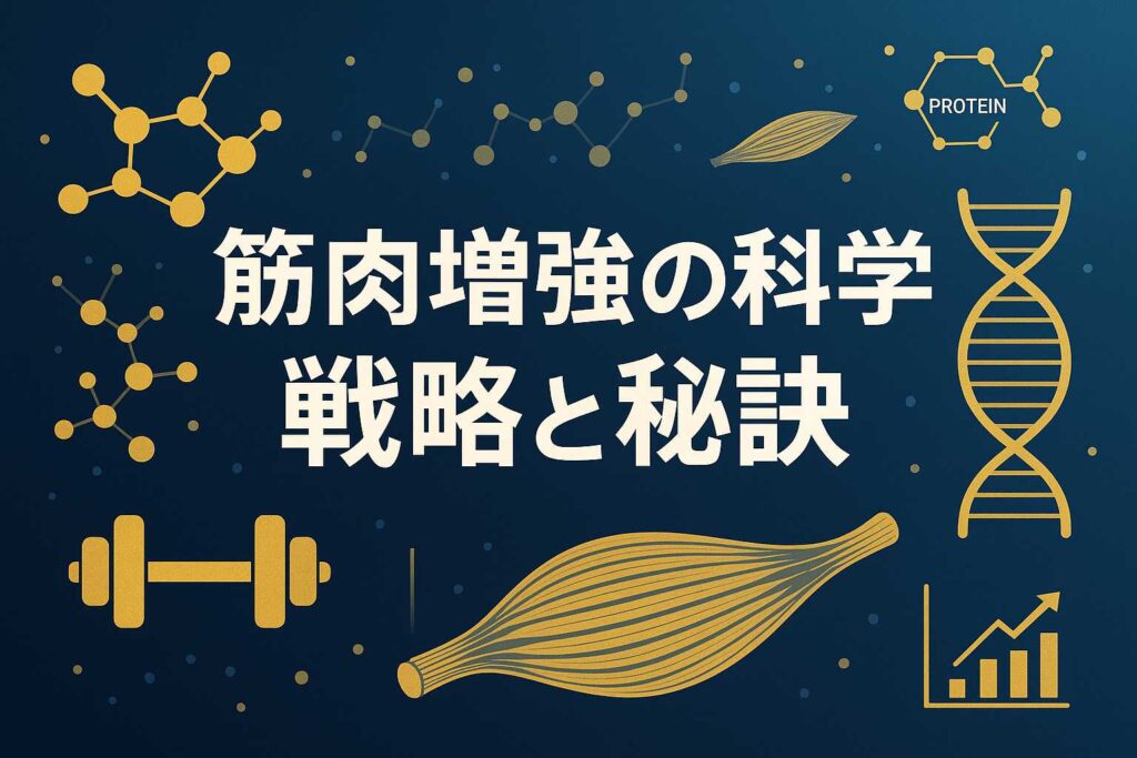 筋肉増強の戦略と秘訣