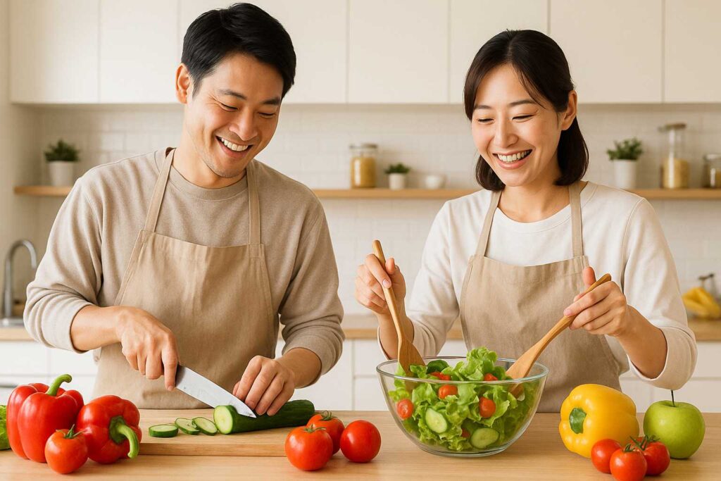 パートナーと一緒に成功するダイエット