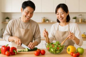 パートナーと一緒に成功するダイエット