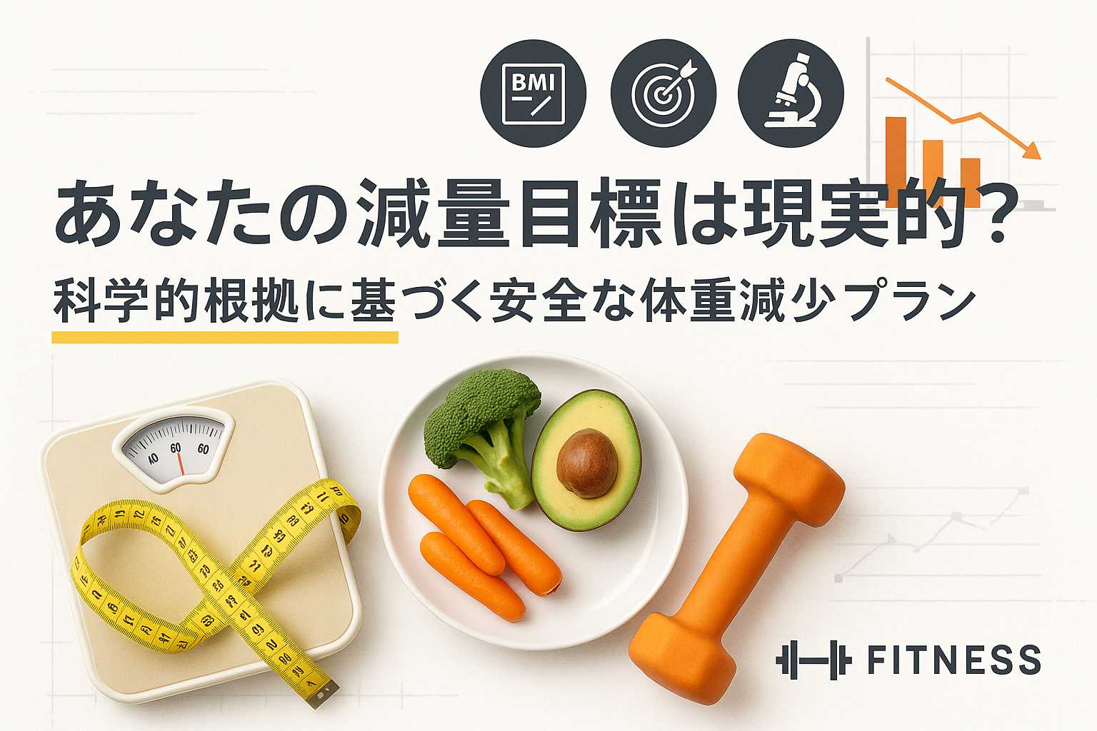 あなたの減量目標は現実的?科学的根拠に基づく安全な体重減少プラン 減量目標の設定方法