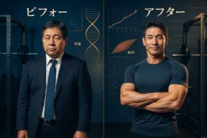 50代男性が20代体型を取り戻す