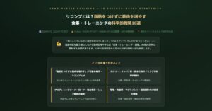 脂肪をつけずに筋肉を増やす
