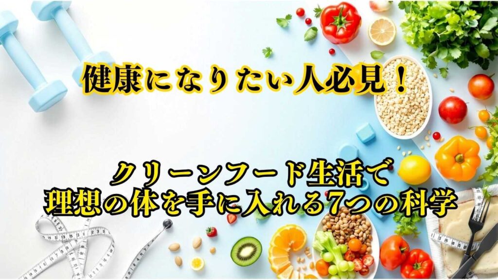 健康になりたい人必見!