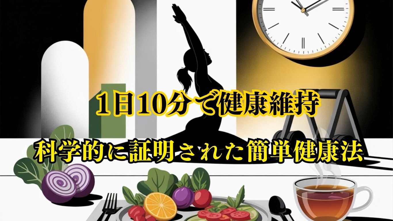 1日10分で健康維持！