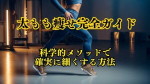 太もも痩せ完全ガイド