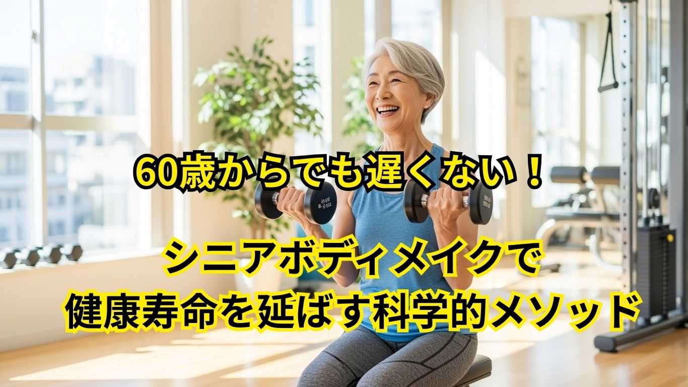【60代から始める】還暦からの新しい挑戦!シニアボディメイク完全ガイド 60歳からでも遅くない!