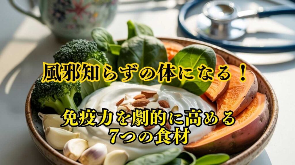 免疫力を劇的に高める7つの奇跡の食材