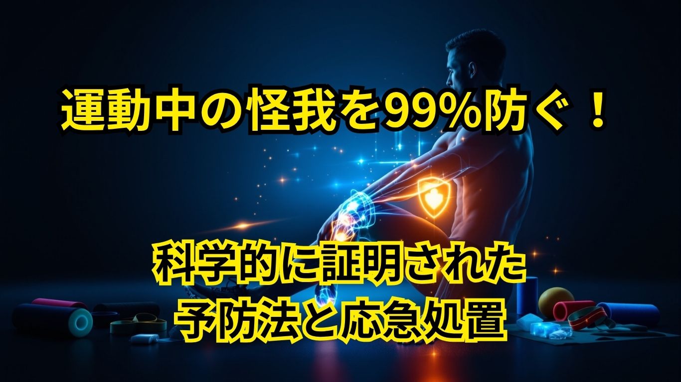 運動中の怪我を99%防ぐ