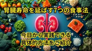 腎臓寿命を延ばす7つの食事法