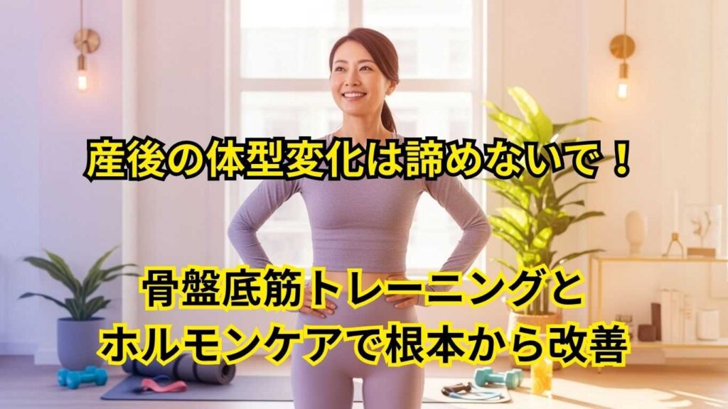 産後1年経っても体型が戻らないママ