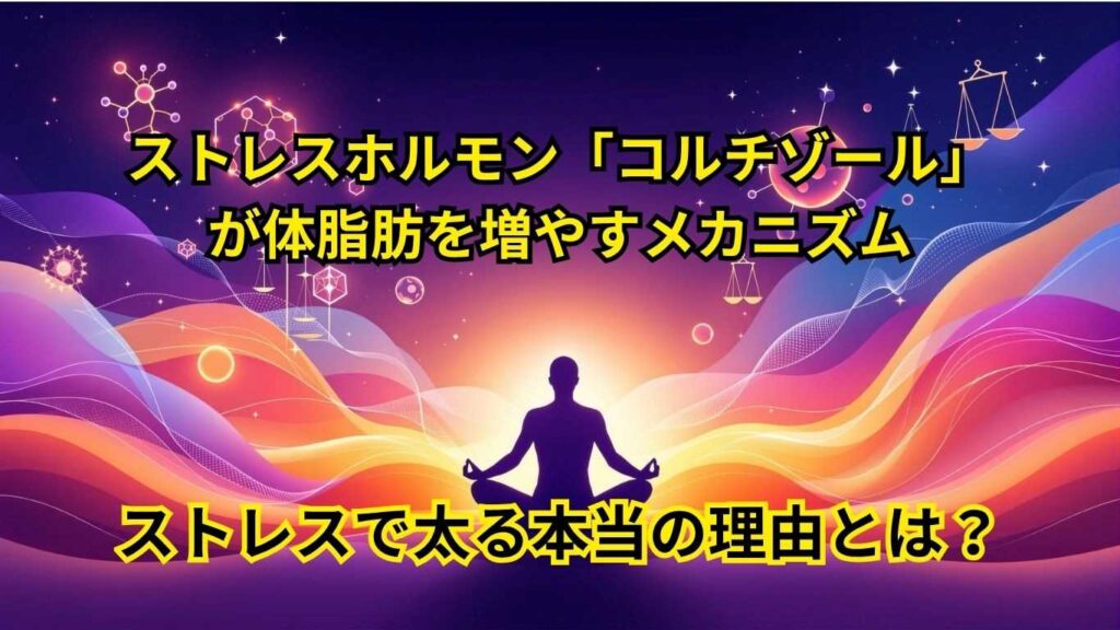 コルチゾールと体脂肪の科学的対策法