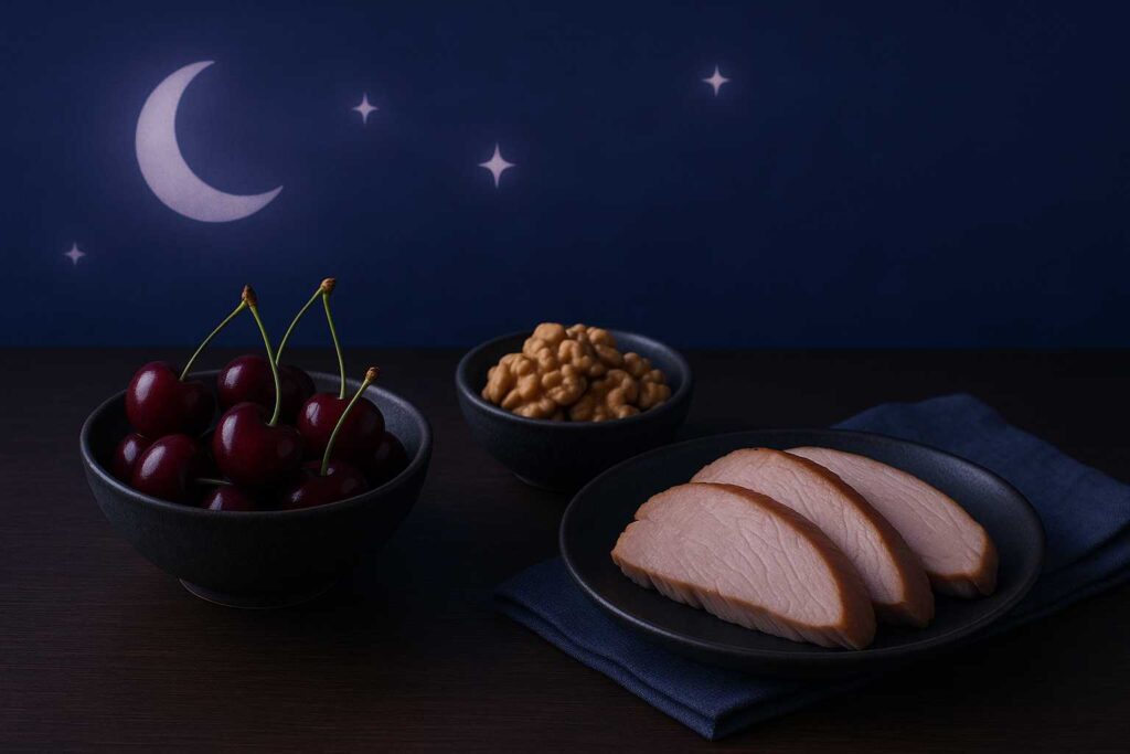 睡眠の質を上げる食材