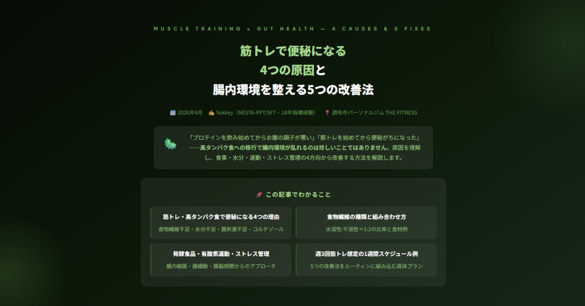 便秘になる4つの原因と腸内環境を整える5つの改善法