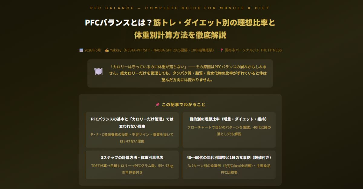 PFCバランス