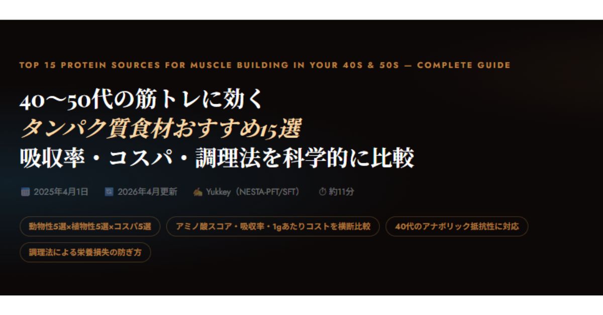 タンパク質食材おすすめ15選