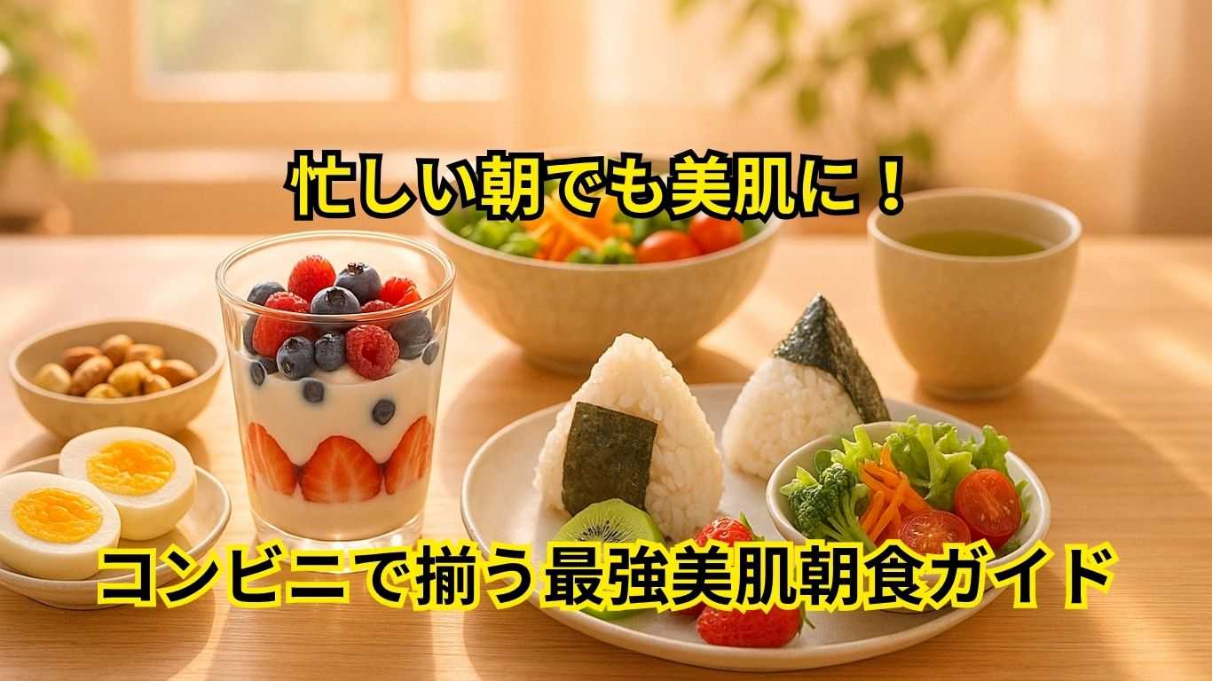 忙しい朝でも美肌に！