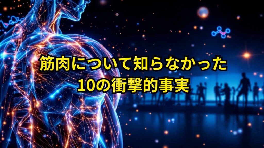 筋肉に関するあまり知られていない驚きの10の事実