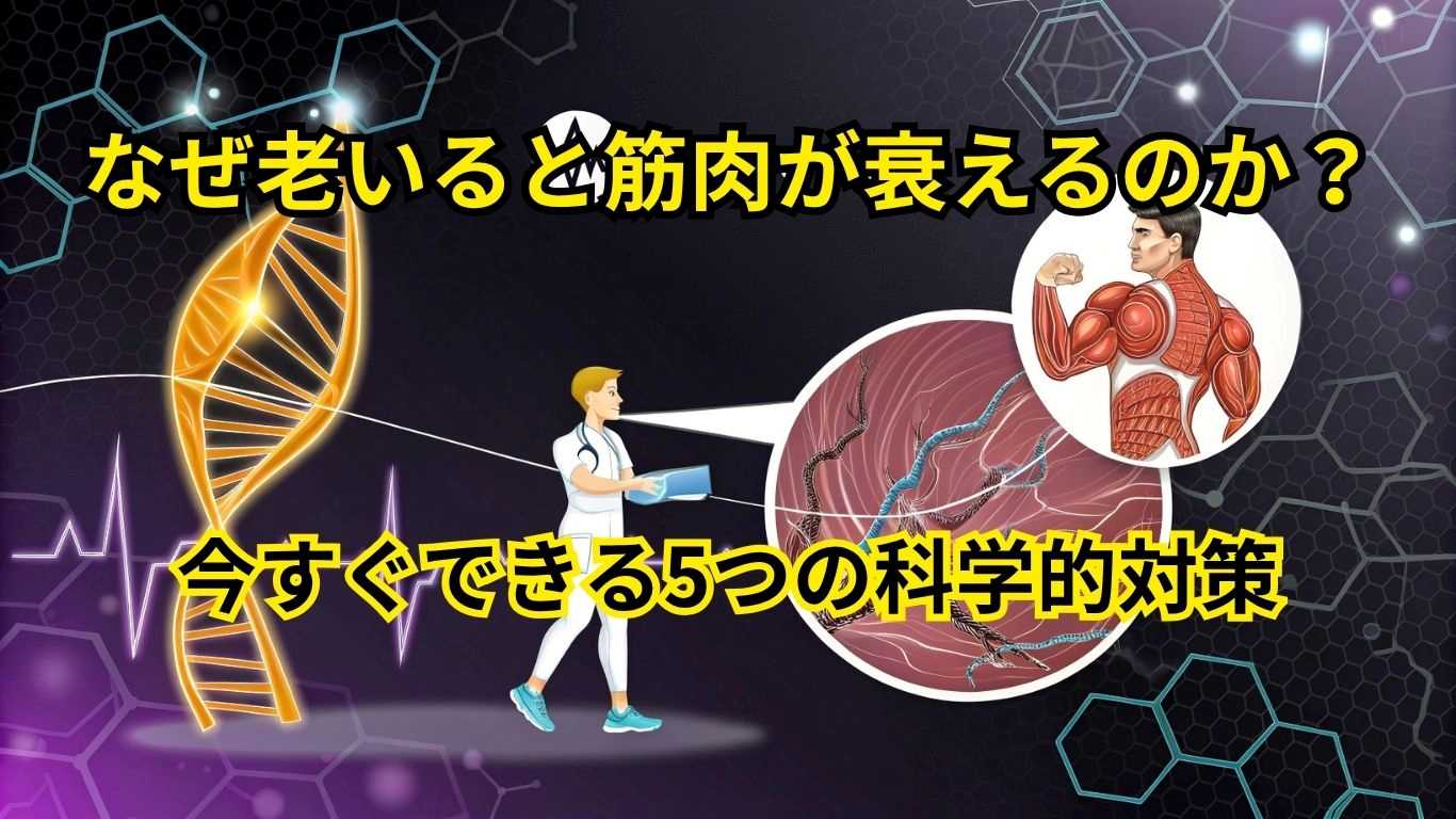 老いると筋肉が衰えるのか？