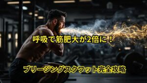 ブリージングスクワットで筋肥大が2倍