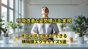 横隔膜エクササイズ5選